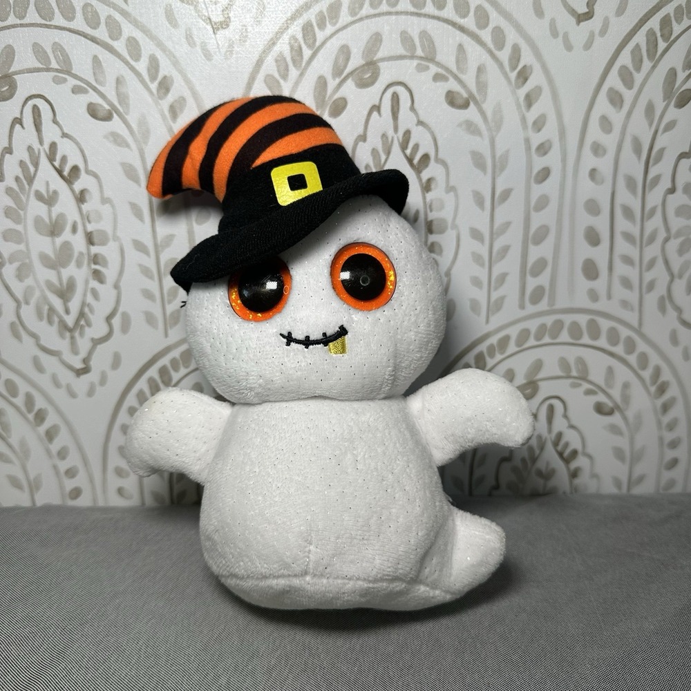 Ty Beanie Boos Nightcap The Ghost 6" No Hang Tag Plush